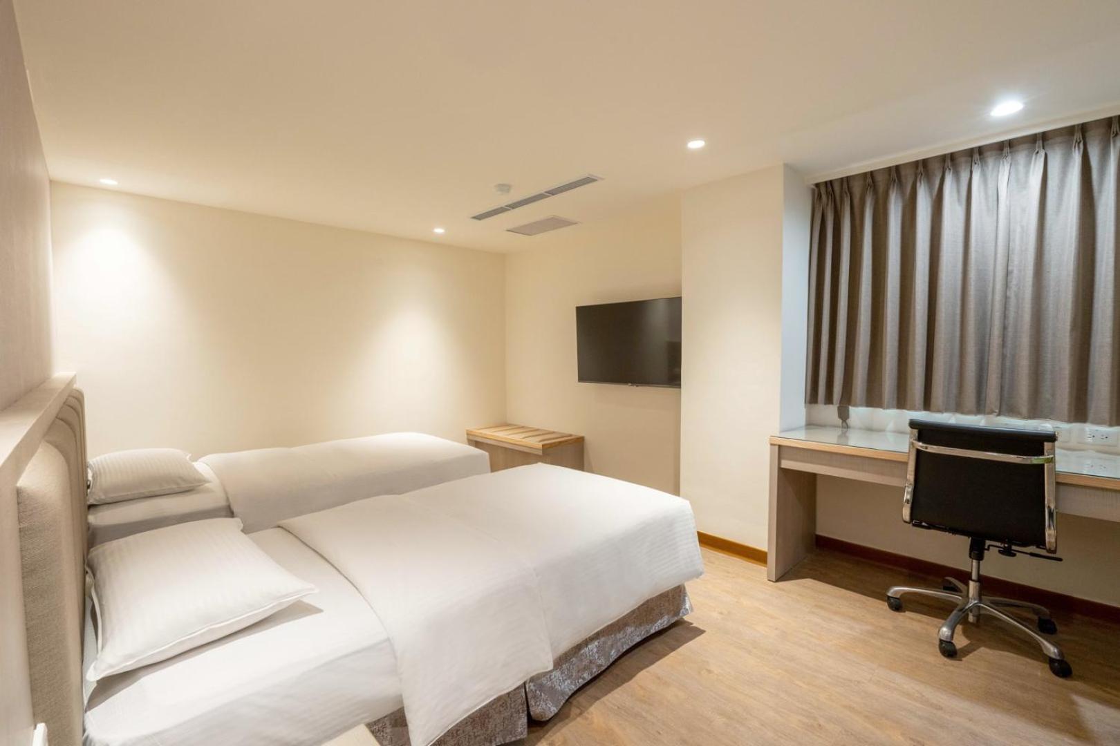 The Cloud Hotel Zhubei Bagian luar foto